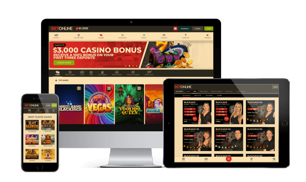 betonline casino website screens