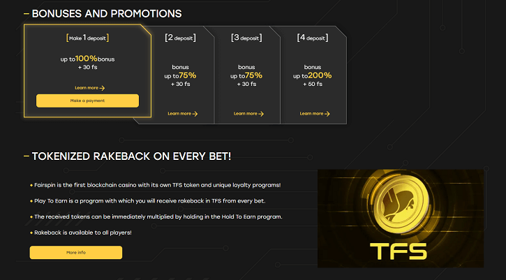 fairspin casino promotions
