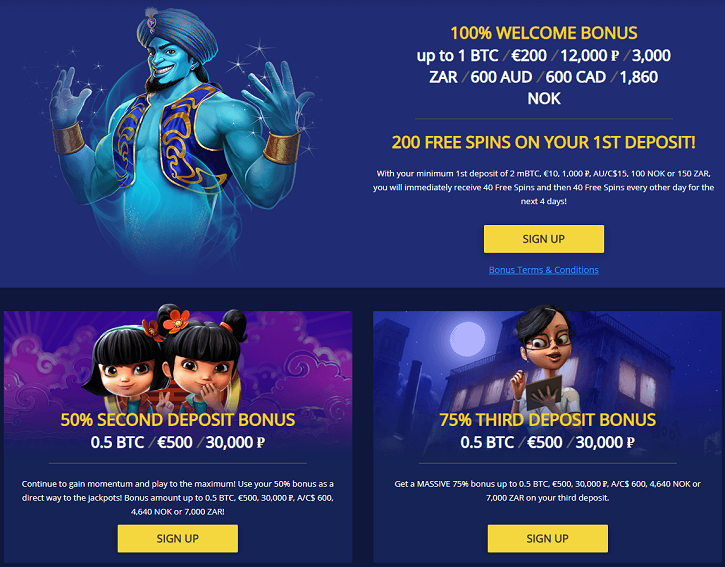 Betchain 20 Free Spins