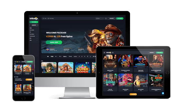 bitkingz casino website screens