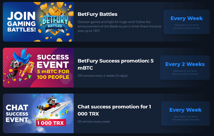 betfury promotions