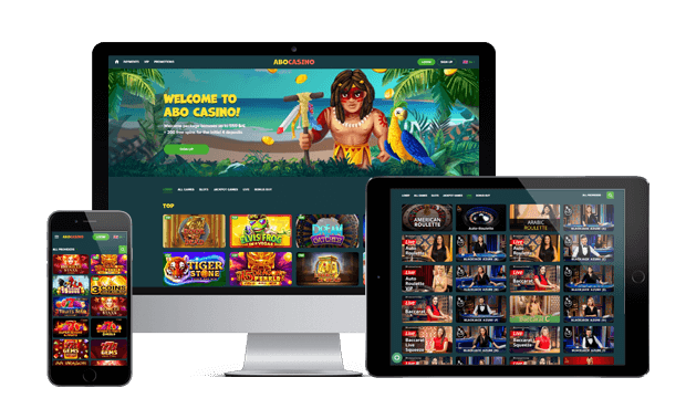 abocasino website screens