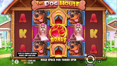 the dog house slot screen small