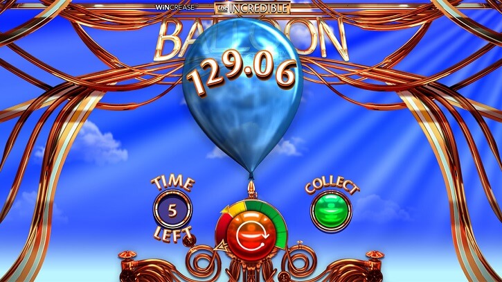 the incredible balloon machine game screen