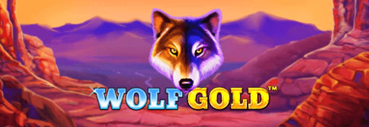 Wolf gold pendant