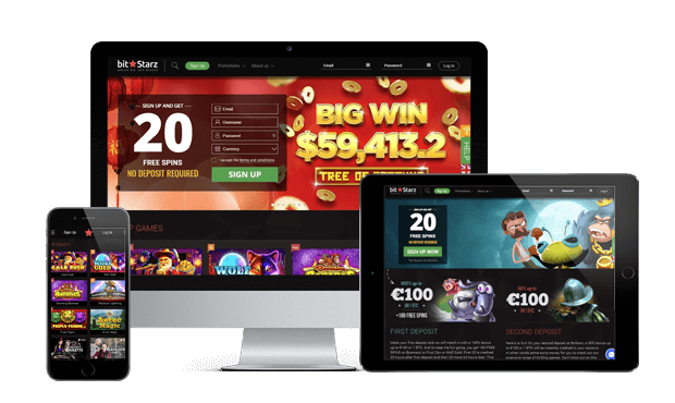 Екрани веб -сайтів Bitstarz Casino